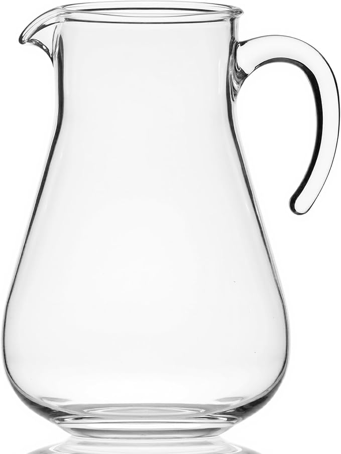 Lily's Home Break Resistant Plastic Pitcher, the Large Capacity Makes it Excellent for Parties, Both Indoor and Outdoor (98 Ounces)