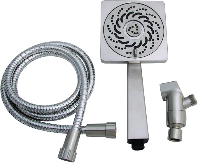 Speakman VS-5001-BN-E175 Kubos Exhilaration High Pressure Hand Held Shower Head, 1.75 GPM, Brushed Nickel