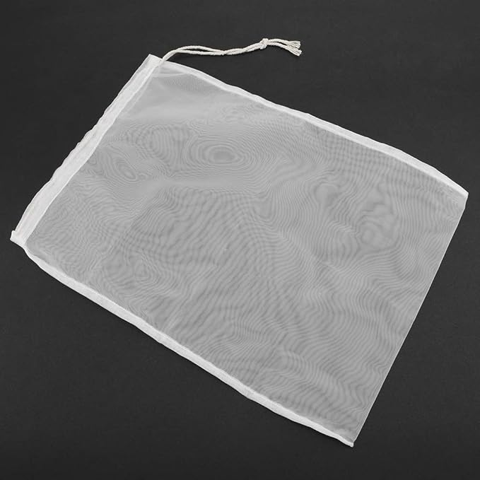 Yosoo 100 Mesh Wine Filter Bag, Reuseable Home Brew Beer Making, Used in Fermentation, Jam and Jam Making, Kefir and Wine Making(28x45cm)