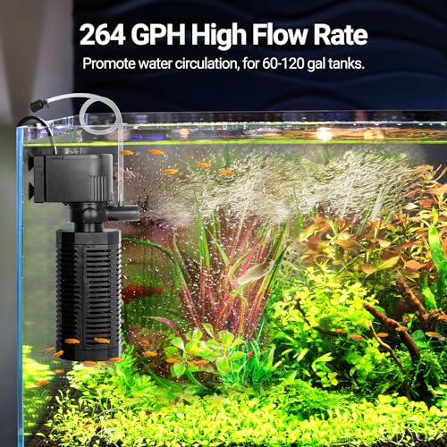18W Aquarium Internal Filter for 55