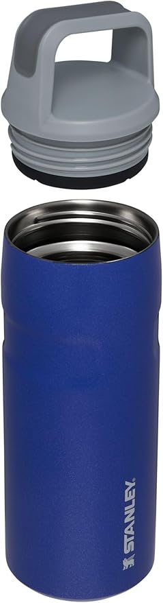 Stanley IceFlow Cap and Carry Water Bottle | Wide Mouth Twist Lid | Lightweight & Leakproof for Travel & Sports | Insulated Stainless Steel | BPA-Free