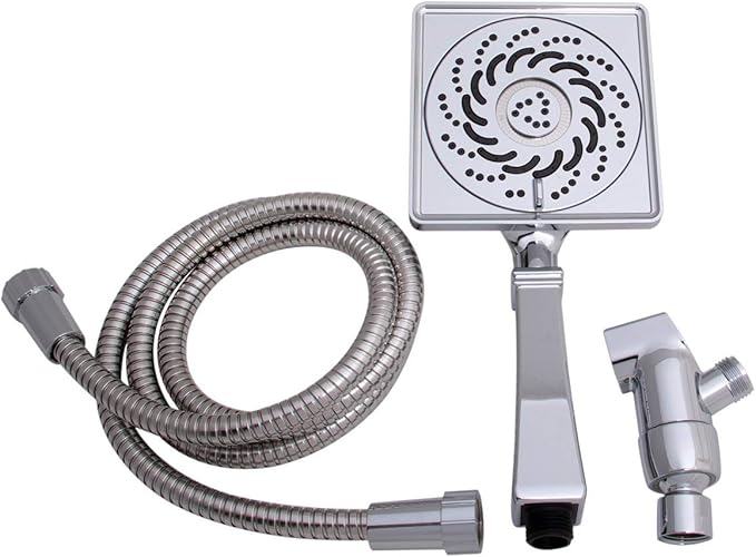 Speakman VS-5002-E2 Rainier Exhilaration High Pressure Hand Held Shower Head, 2 GPM, Polished Chrome