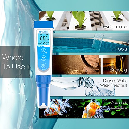AI311 Premium Series PH60 Waterproof pH Pocket Tester Kit