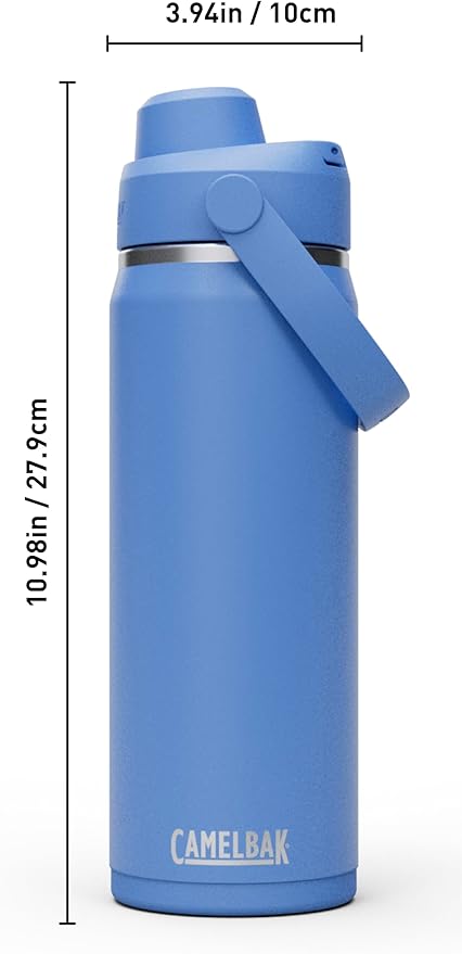 CamelBak Thrive Chug Insulated Stainless Steel Water Bottle Sky Blue, 20oz
