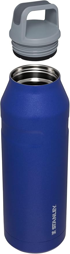 Stanley IceFlow Cap and Carry Water Bottle | Wide Mouth Twist Lid | Lightweight & Leakproof for Travel & Sports | Insulated Stainless Steel | BPA-Free