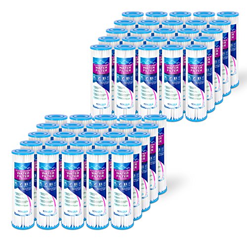 Pleated Sediment Water Filter Cartridge 9.87”x 2.5” Amplified Surface Area