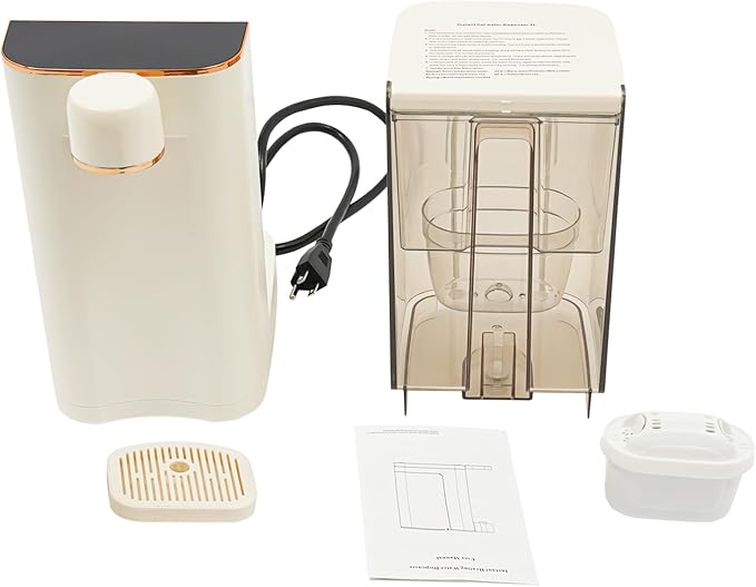 0.79gal Instant Hot Water Dispenser with Adjustable 5 Temperatures, 3s Quick Heating Electric Tea Kettle, Desktop Water Filter Dispenser for Home, Office, Restaurant