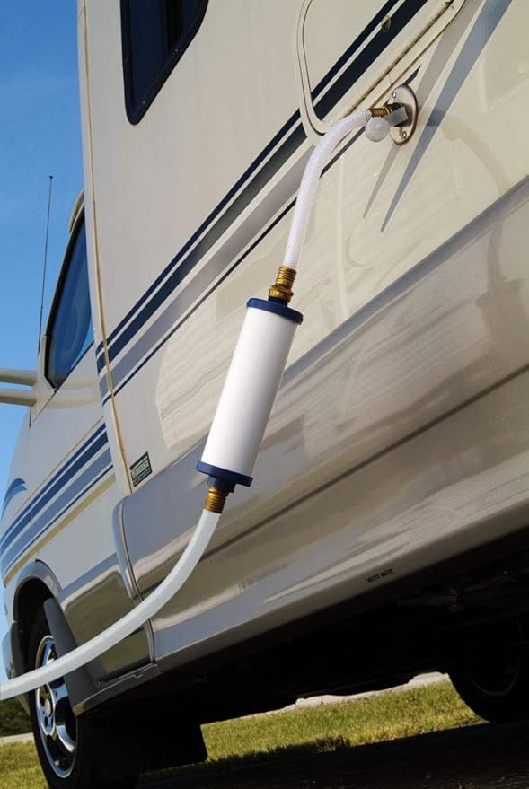 Culligan RV-700 Pre-Tank Recreational Vehicle Water Filter, White