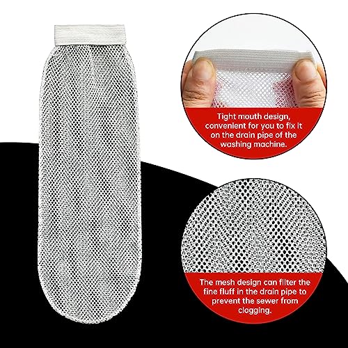 32 Piece Lint Trap and Cable Ties Set for Washing Machine (32 Count)