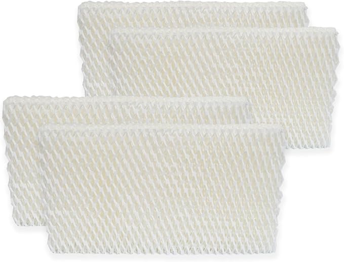 PUREBURG HS-1942 Replacement Filter Set Compatible with Crane EE-7002 Evaporative Cool Mist Humidifier,2-Pack (4 Humidifier Wicking Filters)