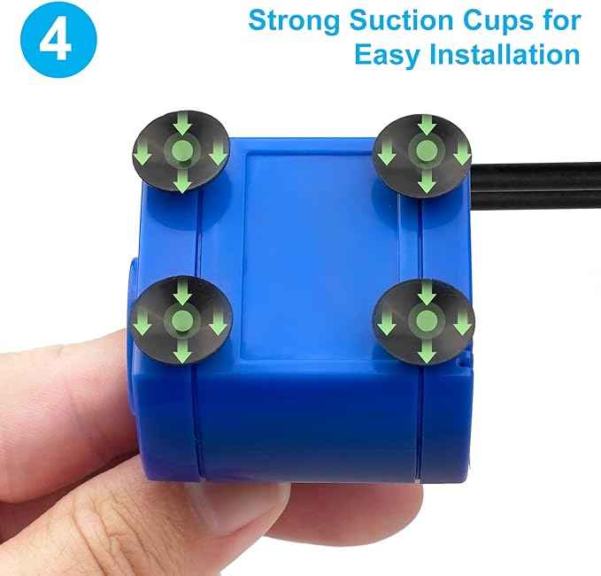 Cat Water Fountain Pump, Pet Fountain No LED Light Replacement Pump DR-DC160 Motor for 360° Cupcake Ceramic and Stainless Steel Cat Drinking Dispenser