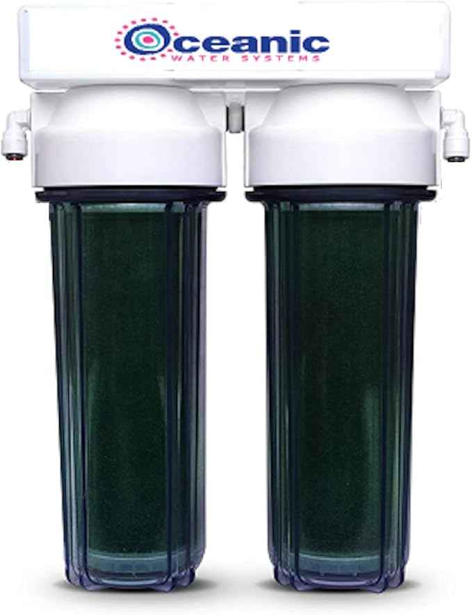 Dual Deionization Canisters Upgrade Kit for Reverse Osmosis Systems | Add On for RODI Aquarium Reef