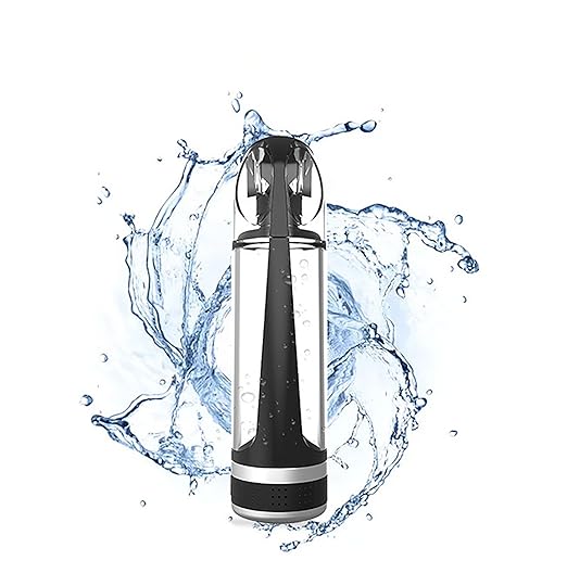 2024 Hydrogen Water Bottle, 500ml Portable Rechargeable Hydrogen Water Bottles Generator with SPE PEM, Hydrogen Water Ionizer Machine for Home, Travel, Office