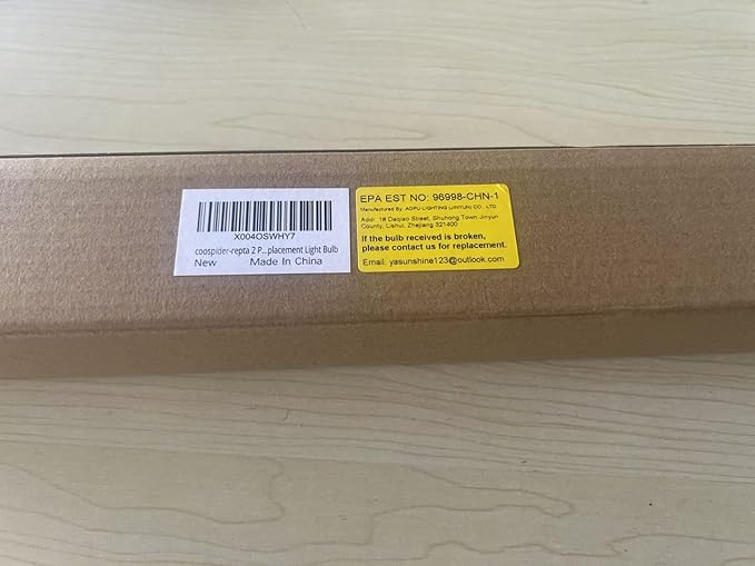 2 Pack 38 Watts UV Bulb 15.4 Inch 2G111 Base Replacement Light Bulb for Pond Clarifier