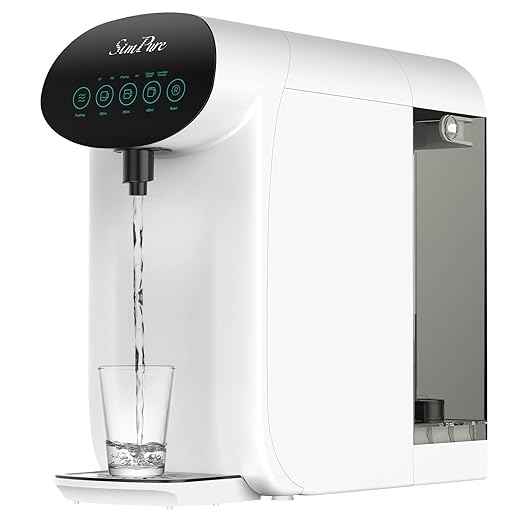 SimPure Y7P and Y7T Series Feed Water Tank for Y7P-BW, Y7P-W, Y7P-BW-A, Y7P-BW-C, Countertop Reverse Osmosis Water Filter, 1.3 Gallons Replacement Water Tank