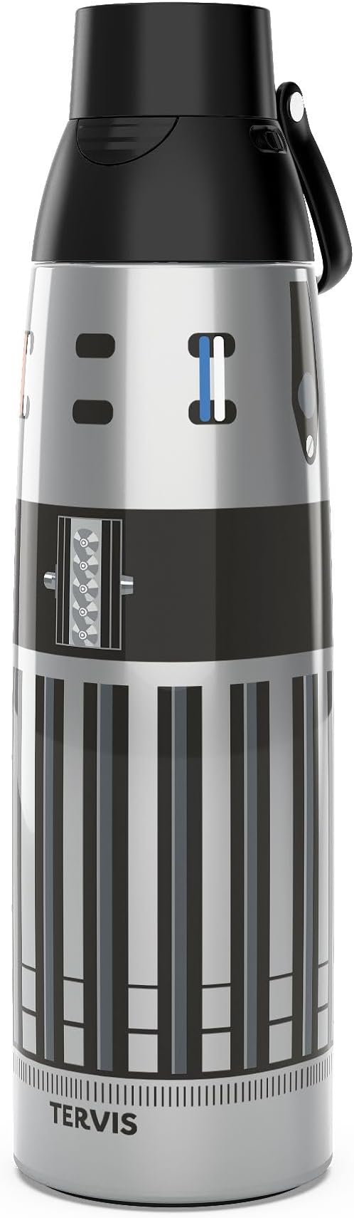 Tervis Venture Water Bottle Star Wars - Lightsaber Detail Triple Insulated Tumbler Travel Cup Keeps Drinks Cold & Hot, 36oz, Stainless Steel
