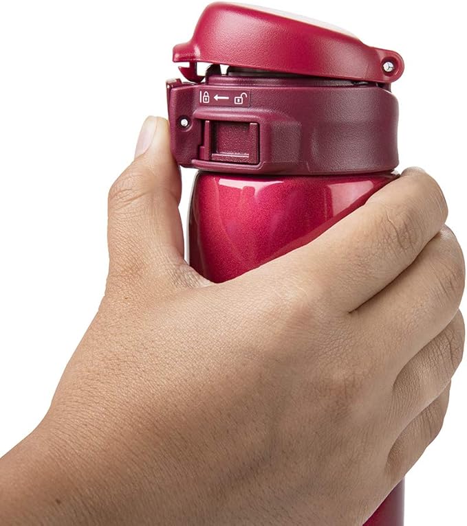 Zojirushi Stainless Mug, 1 Count (Pack of 1), Garnet Red, 0.48 liters