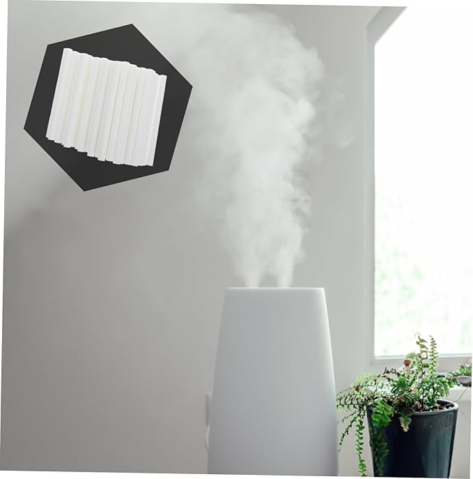 GALPADA 50pcs Cotton Filter Sticks for Diffuser and Humidifier 10x140mm Universal Absorbent Cotton Fragrance Replacement for Home Use - AquaVibe