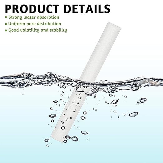 100PCS Humidifier Filter Sticks Diffuser Refill Wicks Humidifier Wicks Replacement Part for Better Air Balances Filter Replacements - AquaVibe