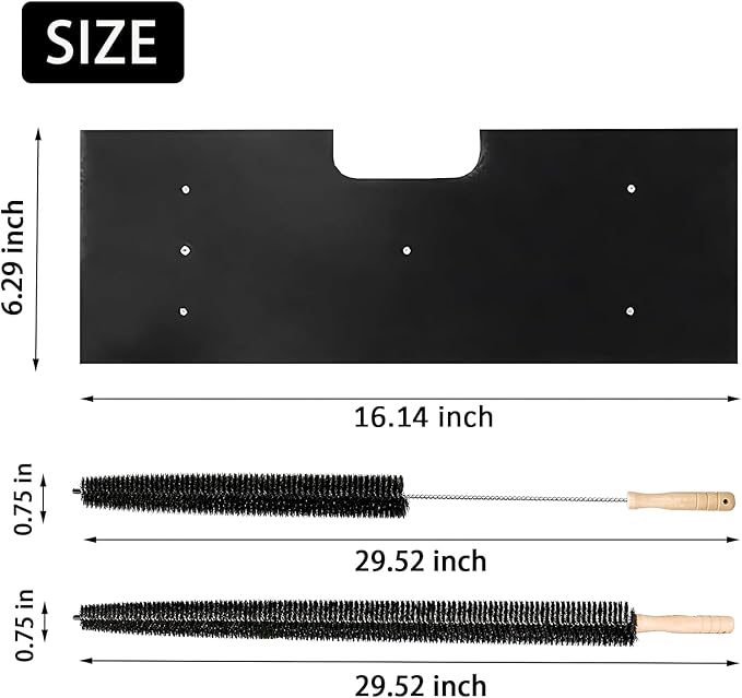 6 Pcs GE Washer Dryer Combo,WH01X35719 Lint Filter replacement with dryer vent brush,2025 New Lint Filter for Ge Washer Dryer Filter Sponge,Hand Washable and Reusable,Models: PFQ97HSPVDS