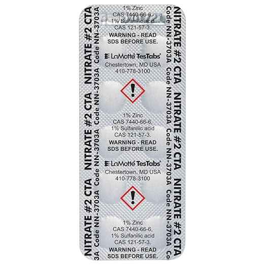 LaMotte NN-3703A-H Nitrate 2 CTA Tablet (Pack of 50)