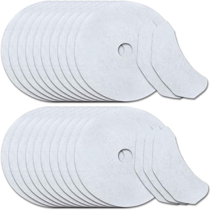 Imncya 20 PCS Compatible Cloth Dryer Filter Set, Cloth Dryer Replacement Include 16 Dryer Exhaust Filters/4 Dryer Air Intake Filters for Panda/Magic Chef/Sonya & Avant Dryers