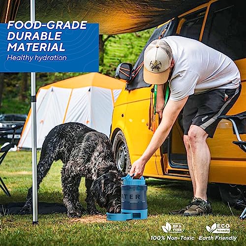 Dog Water Bowl Dispenser 77oz
