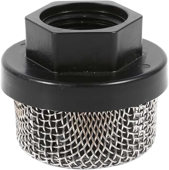 Hose Inlet Strainer Filter Inlet Suction Strainer Mesh Filter Suction Hose Strainer Garden Hose Strainer Filter Sprayer Filter, 1/2 inch