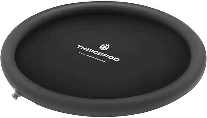Insulated Ice Pod Lid – Floating Thermal Cover for Standard Ice Pod – Inflatable Ring for a Perfect Seal – Keeps Water Cold & Clean – The Pod Company