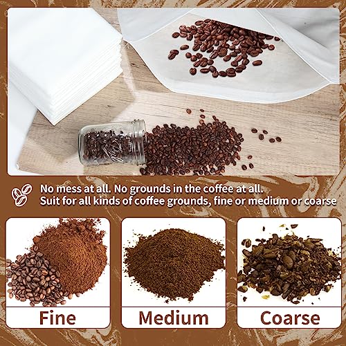 100Pcs Commercial Cold Brew Coffee Filters for 5 Gallon Buckets