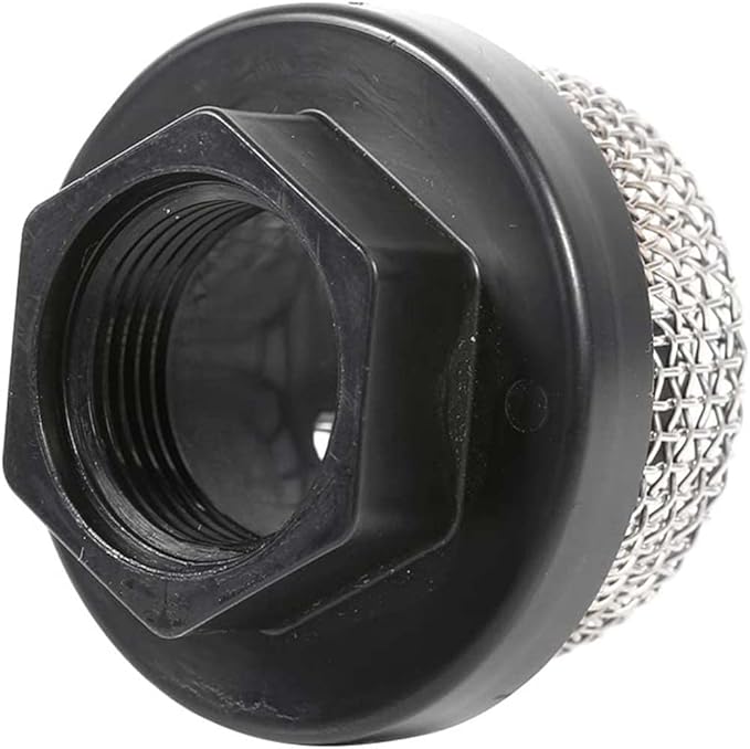 Hose Inlet Strainer Filter Inlet Suction Strainer Mesh Filter Suction Hose Strainer Garden Hose Strainer Filter Sprayer Filter, 1 inch