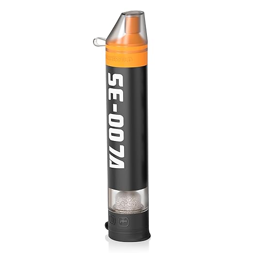 Personal Straw Water Filter to purify Water, Emergency Water Straws Portable Gear for Hiking, Camping, Travel, Fishing, Outing and Emergency Preparedness （1 Water Filter）
