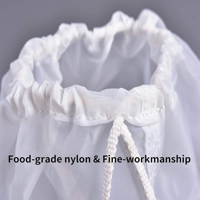 CONIE Nylon Straining Brew Bag for Beer & Wine Making - Food Grade Filter Bag - 18"x24"