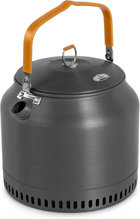 GSI Outdoors Halulite 1.8L Tea Kettle HS I Heat Sink Technology, Ultralight Camp Kettle