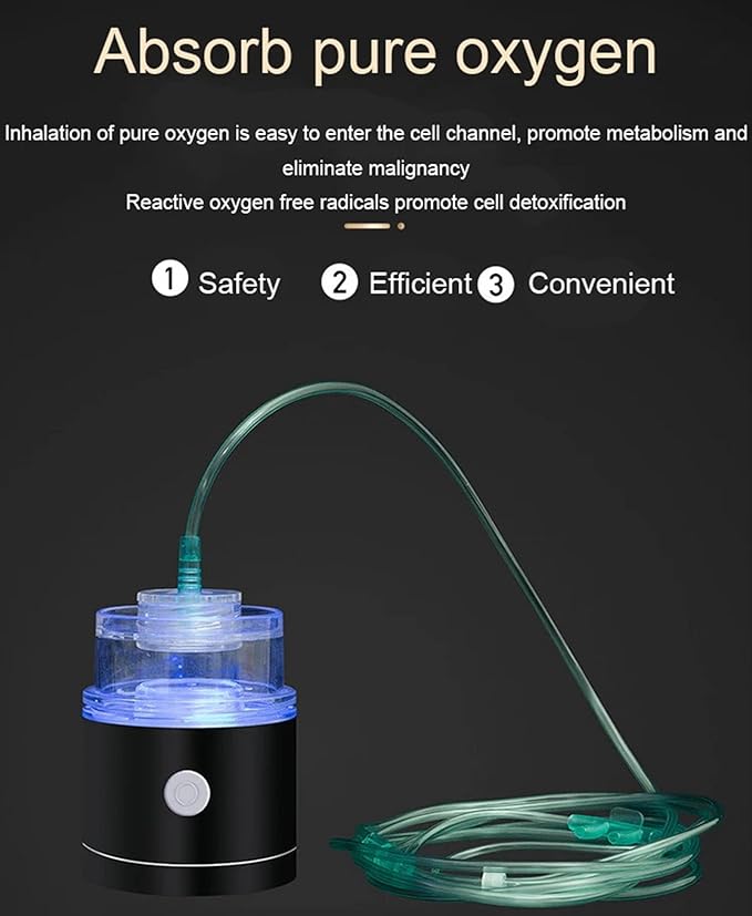 500ML Portable SPE/PEM Hydrogen Water Bottle, with Gas Vent, USB Rechargeable Alkaline Ionizer Maker, Can Absorb Hydrogen, High Temperature Resistance