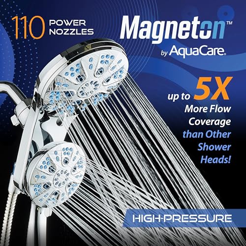 Magneton 48 Mode High Pressure Rain & Handheld Shower Head Combo