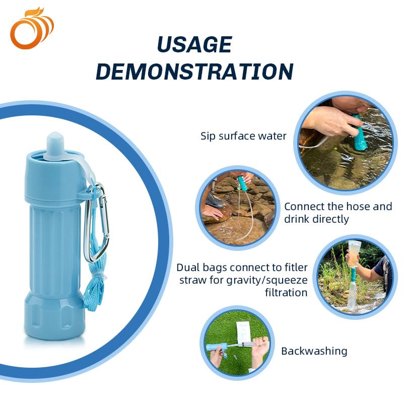 Outdoor Water Filter for Drinking Survival