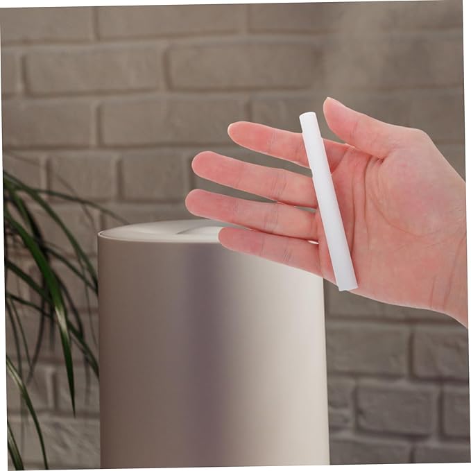 50pcs White Humidifier Cotton Sticks Replacement Filters for Oil Diffuser and Car Humidifier 10x100mm Absorbent Wands for Essential Oil Aromatherapy - AquaVibe