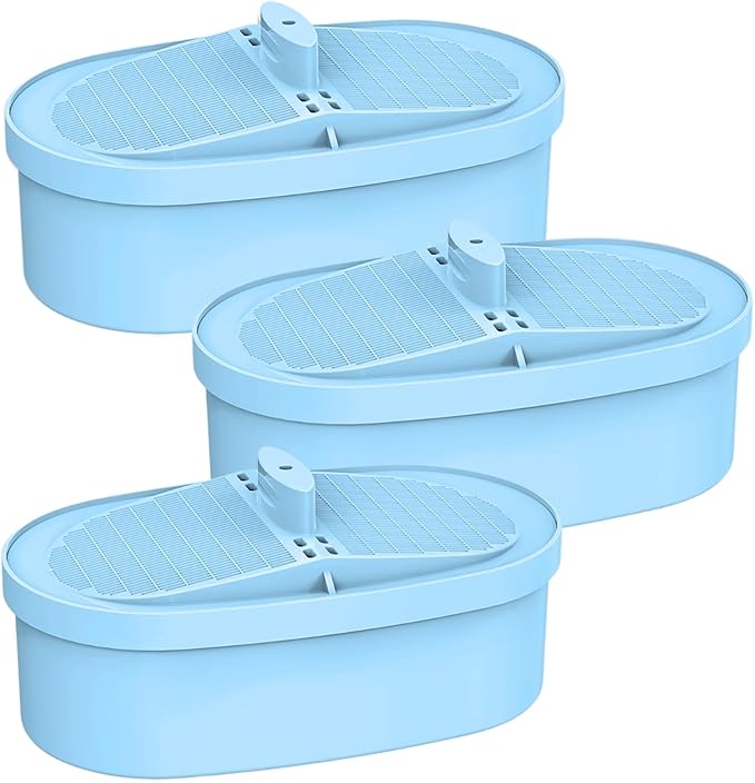 3 Pack Alkaline Water Filter Replacement Filter for Waterdrop® WD-PF-01A Plus, Increase PH, Reduces PFOA/PFOS, Chlorine, Compatible with Waterdrop® Pitchers, Lasts 2 Months or 100 Gallons