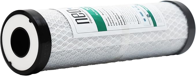 Neo-Pure NP-RV1 5 Micron Replacement RV Water Filter Cartridge for Slimline and Standard Style Housings – Reduces Sediment, Dirt, and Rust – Single Pack