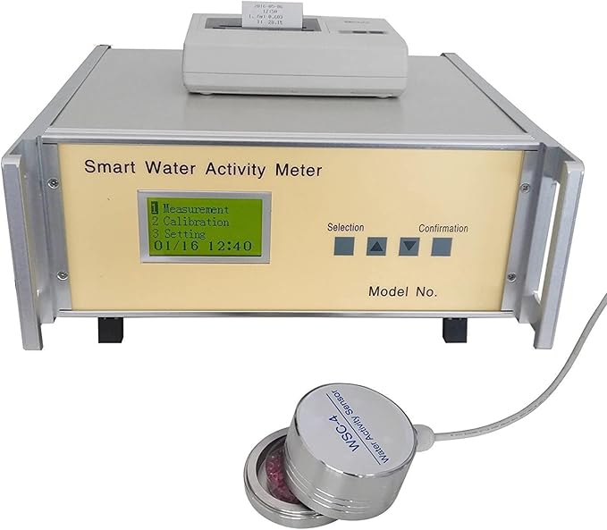 Food Water Activity Meter Monitor with 0-0.980aw No Condensing Water Activity Measurement Range