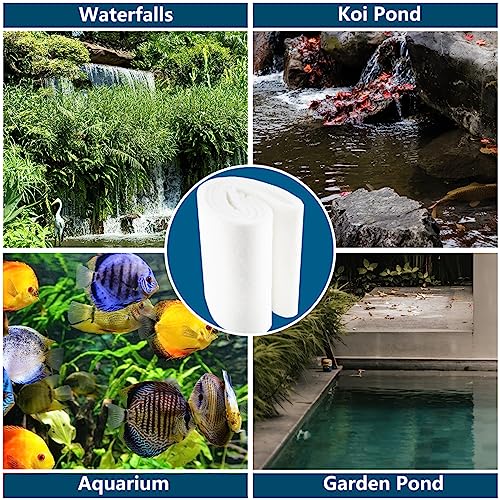 White Koi Pond Filter Pad Fine Bulk