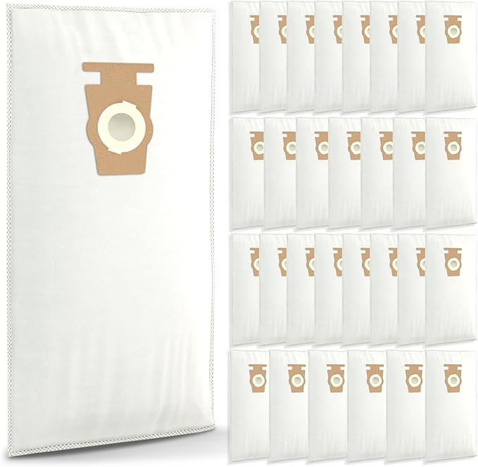30 Pack HEPA Filter Bags Style F for Kirby Vacuum 204811, 204814, 205811, Avalir I, II, Sentria I, II, Ultimate G, Diamond, G3, G4, G5, G6, G7 - AquaVibe