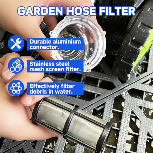 Garden Hose Filter for Pressure Washer Inlet (2 Count)