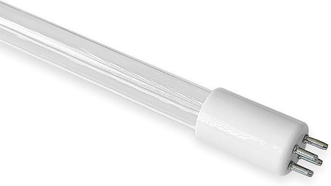 RONAQUA 25W UV 4 Prong Replacement Bulb for 6 GPM Water Purifier Ultraviolet Light Filter Set of 3
