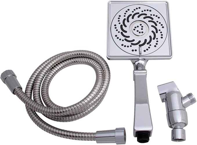Speakman VS-5002-E175 Rainier Exhilaration High Pressure Hand Held Shower Head, 1.75 GPM, Polished Chrome