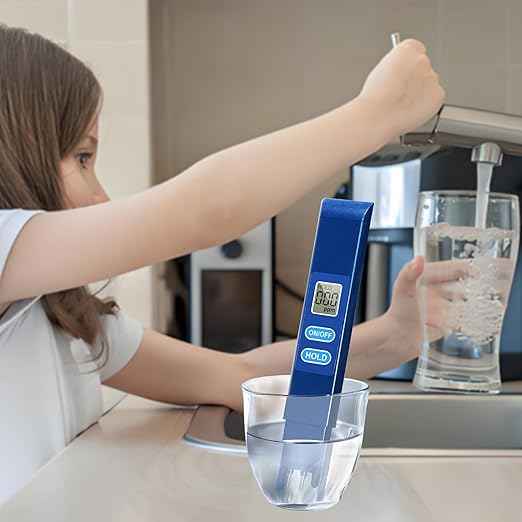 TDS Meter Digital Water Tester - 0-9990ppm High-Precision Water Quality Tester, 2s Fast Detection, LCD Display, Portable Design for Drinking Water & Outdoor Use