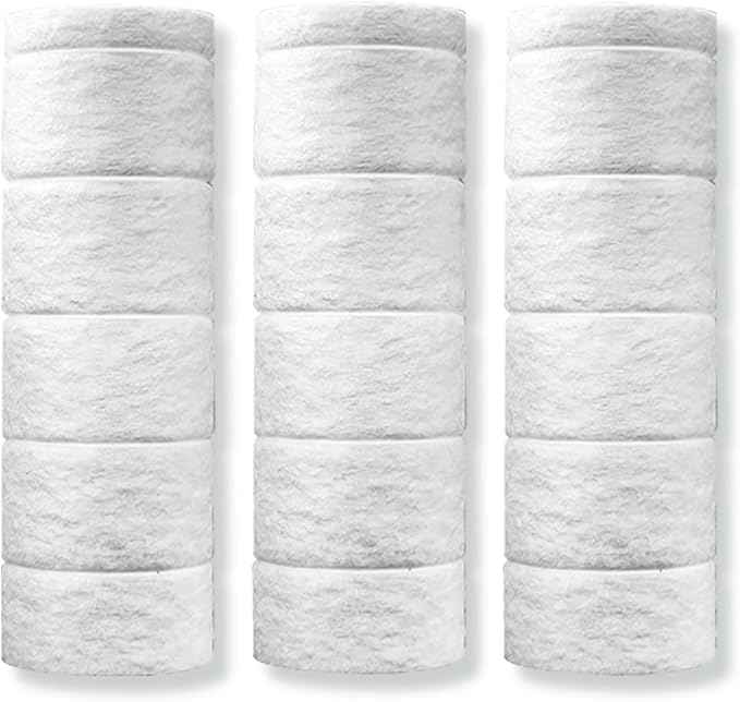 Shower Filter Replacement Set, Water Softener ShowerFilter for Bathroom, Easy Installation, Compatible with Global Faucet Standards (G1/2) (Replacement)