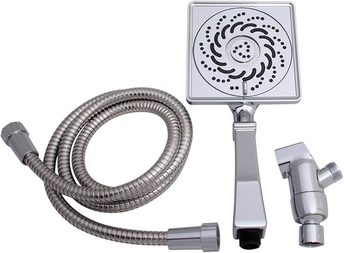 Speakman VS-5002-E15 Rainier Exhilaration High Pressure Hand Held Shower Head, 1.5 GPM, Polished Chrome