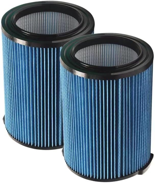 2 Pack VF5000 Replacement Filter for Ridgid Shop Vac Filte, for 5-20 Gallons and Larger Vacuum ridgid shop vac filter,Wet Dry Vacuum filter for Ridgid shop vac filters - AquaVibe